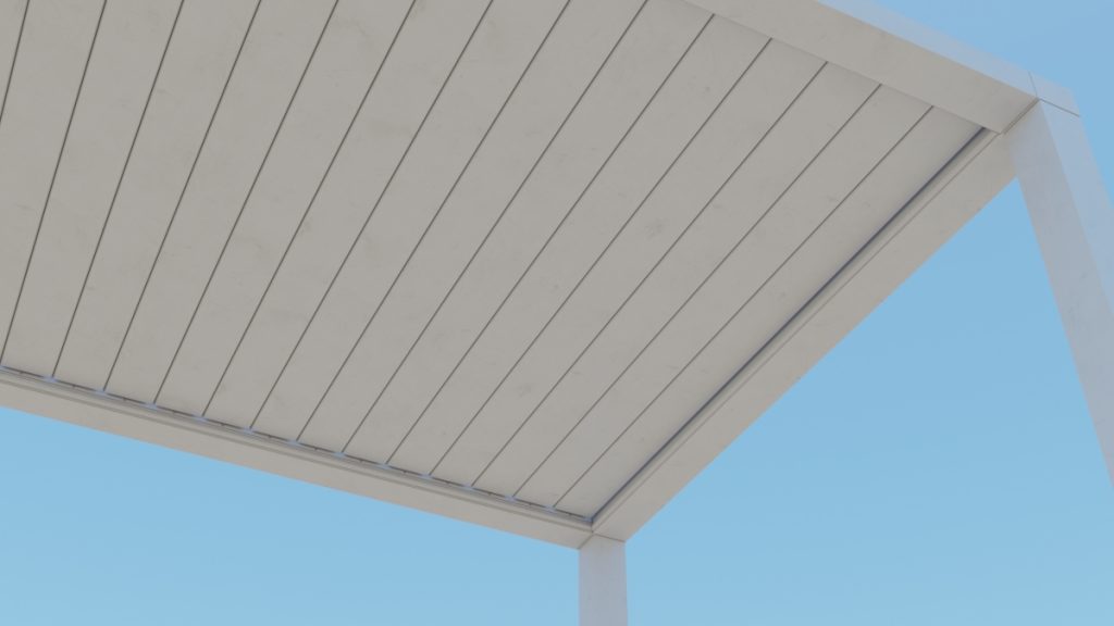Closed Louver Roof